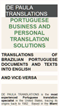 Mobile Screenshot of braziliantranslation.com